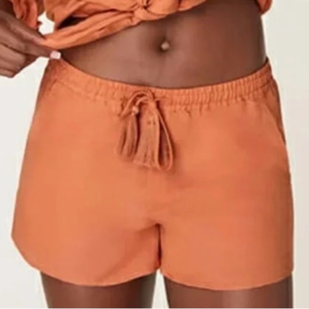 Andie Linen Shorts NWT White, Ivy, Sunset  Resort Style Medium  & Large